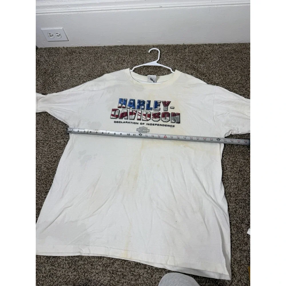 Harley Davidson Vtg Santa Barbara California Men's Short Sleeve T-Shirt Size 2XL